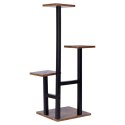 Kwietnik Stojak na Kwiaty 4-Poziomowy Kaskada Metalowy Loft VILDE 84 cm