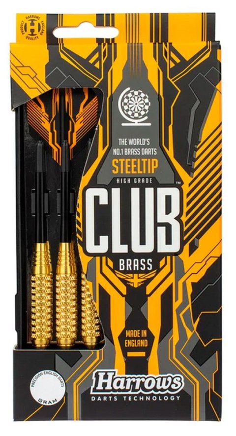 Lotki Rzutki Stalowe Steel Tip do Darta Solidne HARROWS STEEL CLUB 20g