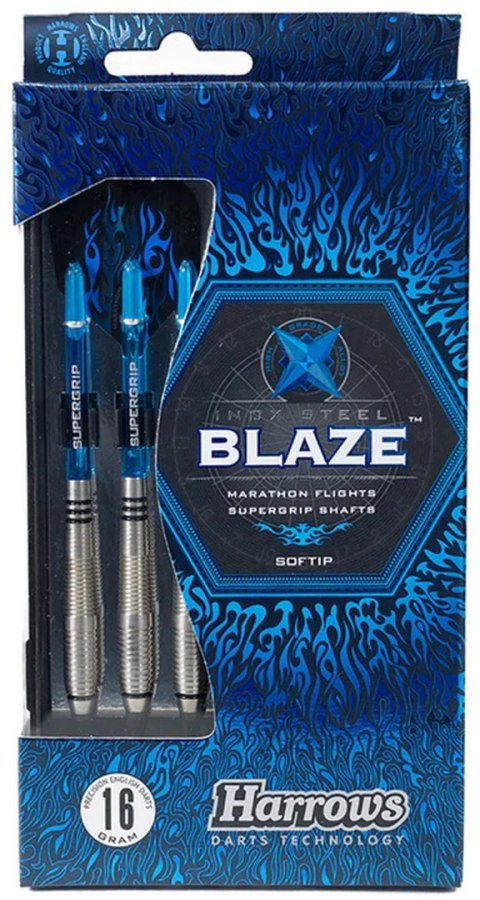 Lotki Rzutki do Darta Elektronicznego Soft Darta HARROWS SOFT BLAZE 18g