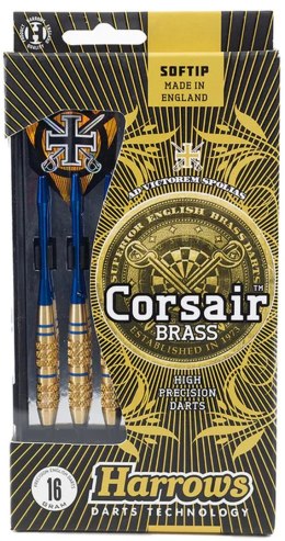 Lotki Rzutki do Darta Elektronicznego Solidne HARROWS SOFT CORSAIR 18g