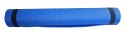 Mata Gimnastyczna do Ćwiczeń Jogi Pilatesu Niebieska KUBISPORT 173x61x0,4cm