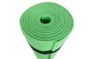 Mata Gimnastyczna do Ćwiczeń Jogi Pilatesu Zielona KUBISPORT 173x61x0,4 cm