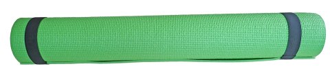 Mata Gimnastyczna do Ćwiczeń Jogi Pilatesu Zielona KUBISPORT 173x61x0,4 cm