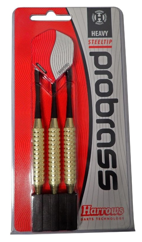 Rzutki Lotki do Darta Stalowe Sizalowe HARROWS STEEL PROBRASS HEAVY 3 szt.