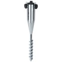 Stojak Podstawa do Parasola Ogrodowego Wkręcany Metalowy 56 cm VILDE