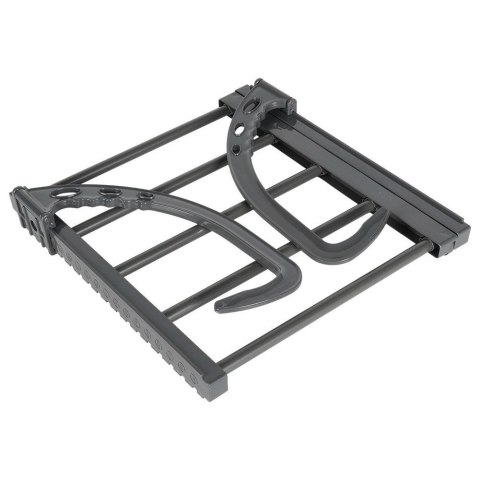 Suszarka na Pranie na Kaloryfer Rozsuwana Balkonowa Szara 60 cm VILDE