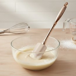 Szpatułka Kuchenna Silikonowa Beżowa Łopatka do Ciasta Patelni ORION 29,5cm