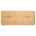 Talerz Drewniany Prostokątny do Serwowania Bambusowy 35 x 15 cm ORION