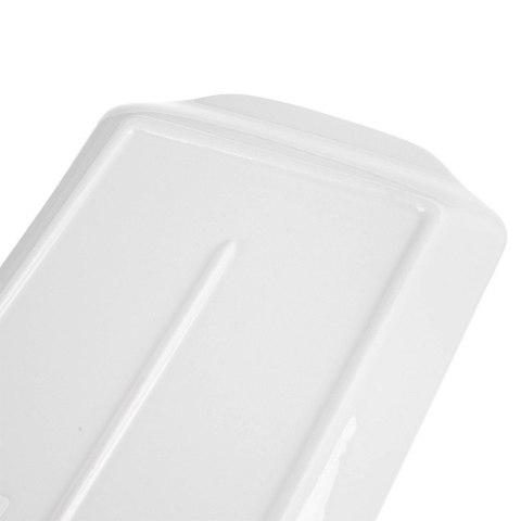 Talerz Porcelanowy Półmisek do Serwowania Przekąsek Biały Mona 36 x 15,5 cm