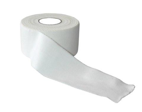 Taśma Tejp Tape Sportowa Sztywna Twarda Biała KUBISPORT 3,8 x 13,7 m