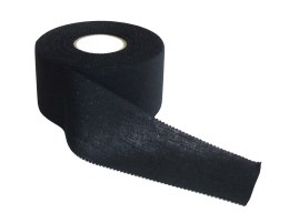 Taśma Tejp Tape Sportowa Sztywna Twarda Czarna KUBISPORT 3,8 x 13,7 m