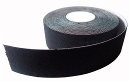 Tejpy Tape Taśma Kinezjologiczna Kinesiotaping Czarna KUBISPORT 2,5 x 5 m
