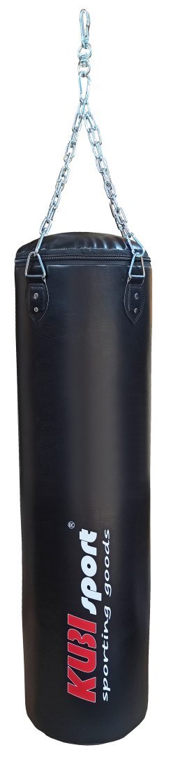 Worek Bokserski Treningowy do Boksowania Boksu Czarny KUBISPORT 180 cm