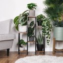 Kwietnik Stojak na Kwiaty 6-Poziomowy Kaskada Metalowy Loft VILDE 70 cm