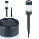 Lampka Ogrodowa Solarna led Wbijana 27 cm ORION Stal Nierdzewna