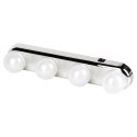 Lampki na lustro 4 LED na przyssawki 30,5 cm