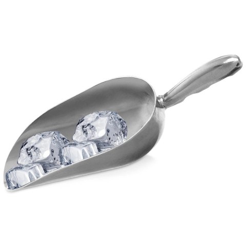 Łopatka do Nabierania Aluminiowa 22 x 8 cm 200 ml Gładka Powierzchnia ORION