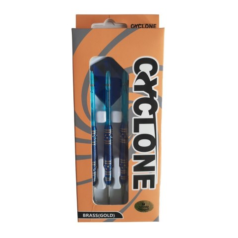 Lotki Rzutki 3 szt. do Darta Stalowy Grot MASTER Cyclone Brass 24 g